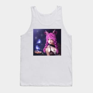 Deer Pretty Girl Tank Top